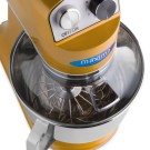 Maxima - Batteur sur socle - 7 L - Jusqu'à 2 kg de pâte - Doré