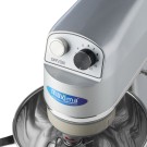 Maxima - Batteur sur socle - 7 litres - Jusqu'à 2 kg de pâte - Argent