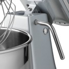 Maxima - Batteur sur socle - 7 litres - Jusqu'à 2 kg de pâte - Argent