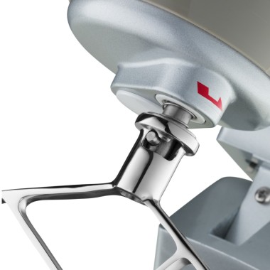 Maxima - Batteur sur socle - 7 litres - Jusqu'à 2 kg de pâte - Argent