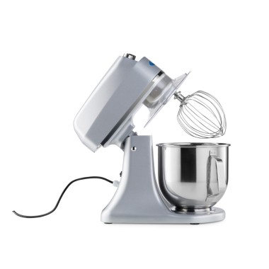 Maxima - Batteur sur socle - 7 litres - Jusqu'à 2 kg de pâte - Argent