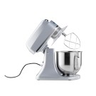Maxima - Batteur sur socle - 7 litres - Jusqu'à 2 kg de pâte - Argent