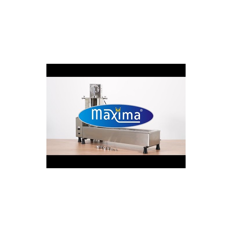 Maxima - Machine à Donuts - 500 donuts/heure - Automatique - Friteuse avec système de retournement