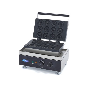 Maxima - Machine à donuts - 12 mini donuts - diam 5cm - avec minuteur intégré