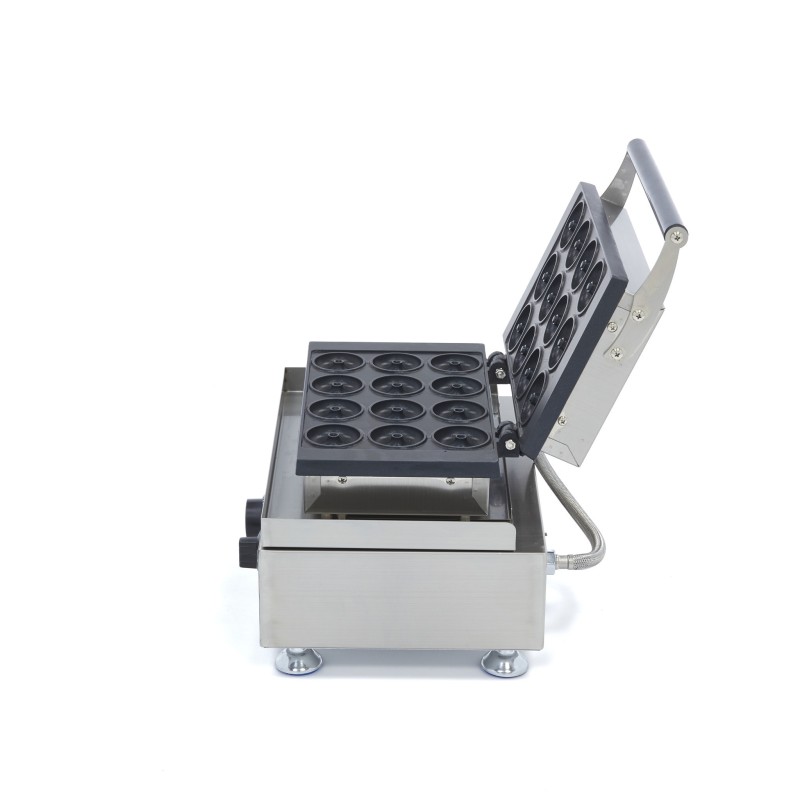 Maxima - Machine à donuts - 12 mini donuts - diam 5cm - avec minuteur intégré