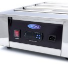 Maxima - Fondeur de chocolat - 3 bacs GN 1/3 de 100 mm