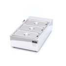 Maxima - Fondeur de chocolat - 3 bacs GN 1/3 de 100 mm