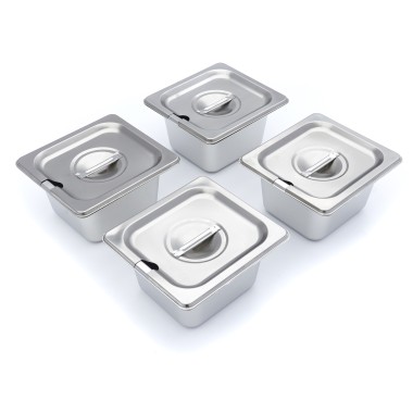 Chauffe chocolat - 4 bacs GN 1/6 de 100 mm - Maxima