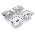 Chauffe chocolat - 4 bacs GN 1/6 de 100 mm - Maxima