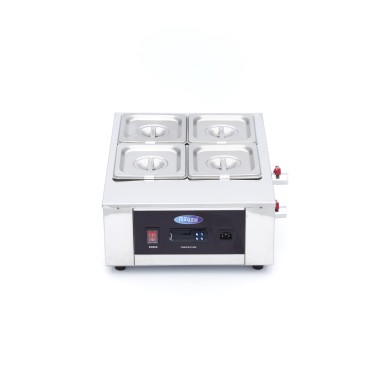 Chauffe chocolat - 4 bacs GN 1/6 de 100 mm - Maxima