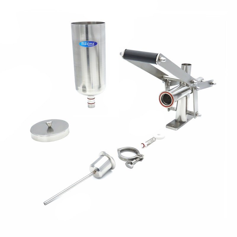 Maxima - Machine à remplir les churros - 5L - Acier inoxydable - Fonctionnement manuel