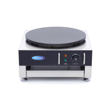 Maxima - Crêpière - Une crêpe - 40 cm - avec répartiteur de pâte