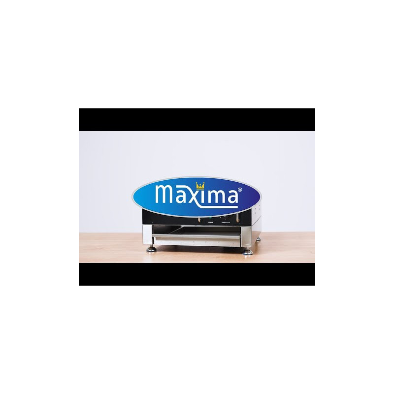 Maxima - Crêpière - Une crêpe - 40 cm - avec répartiteur de pâte