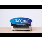 Maxima - Crêpière - Double crêpes - 2 x 40cm - inclut répartiteur de pâte