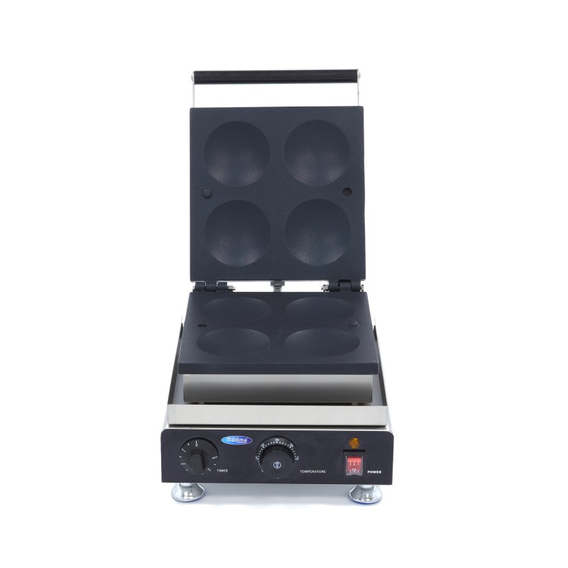 Maxima - Machine à pancakes - 4 pancakes - Ø10cm chacun