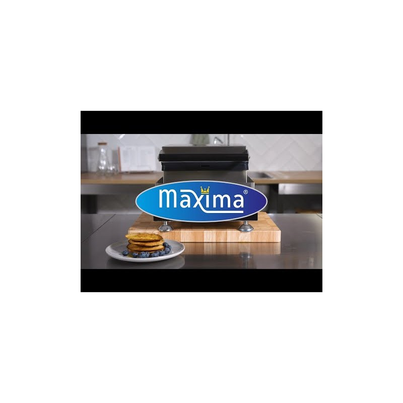 Maxima - Machine à pancakes - 4 pancakes - Ø10cm chacun
