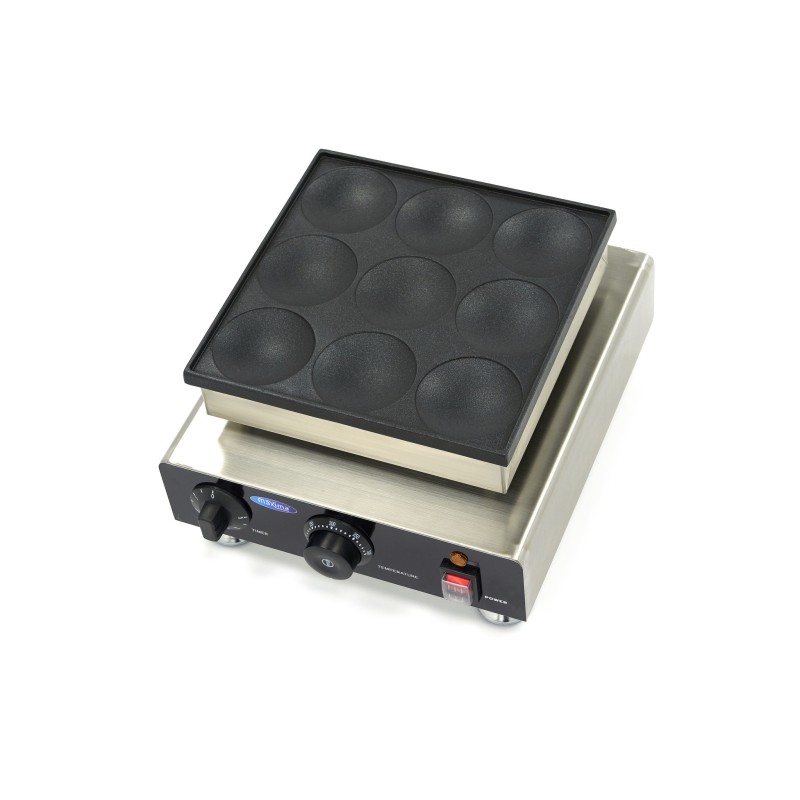 Maxima - Fabricant de crêpes - 9 crêpes - Ø8cm chacune