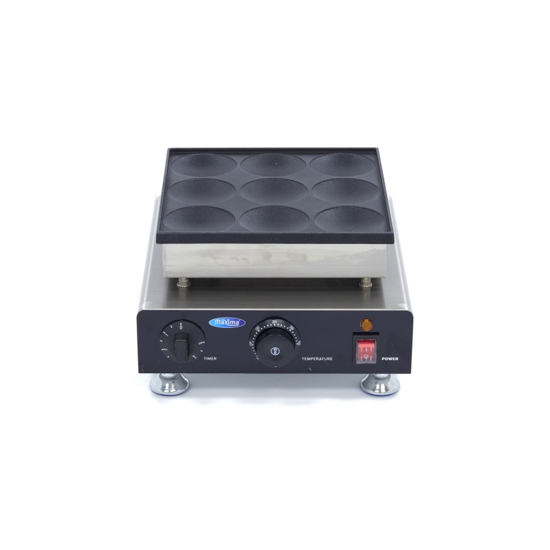 Maxima - Fabricant de crêpes - 9 crêpes - Ø8cm chacune