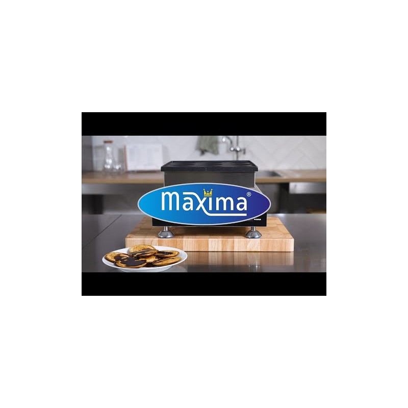 Maxima - Fabricant de crêpes - 9 crêpes - Ø8cm chacune