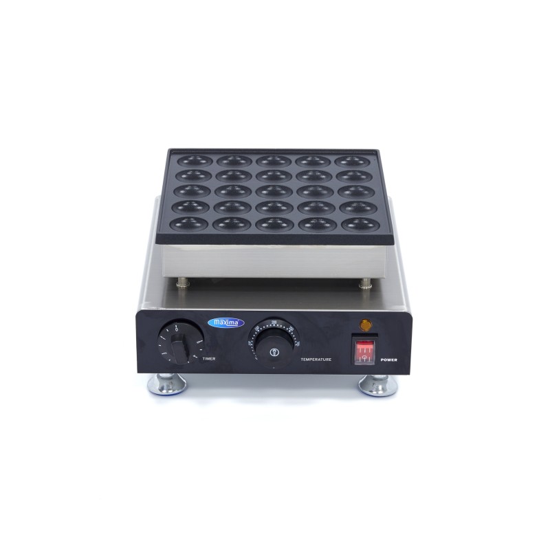 Maxima - Mini appareil à pancakes - 25 pièces - Ø4,5cm chacun