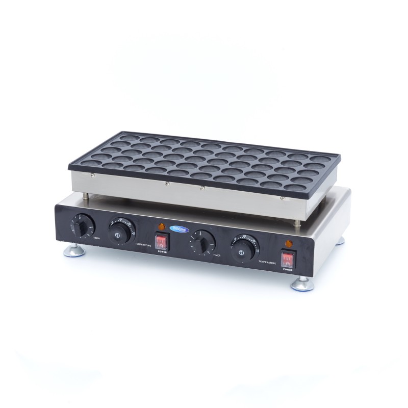 Maxima - Mini machine à pancakes - 50 pièces - Ø4,3cm