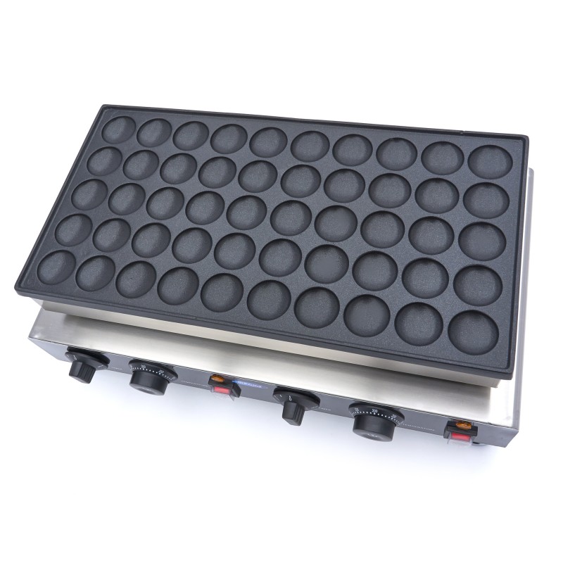 Maxima - Mini machine à pancakes - 50 pièces - Ø4,3cm