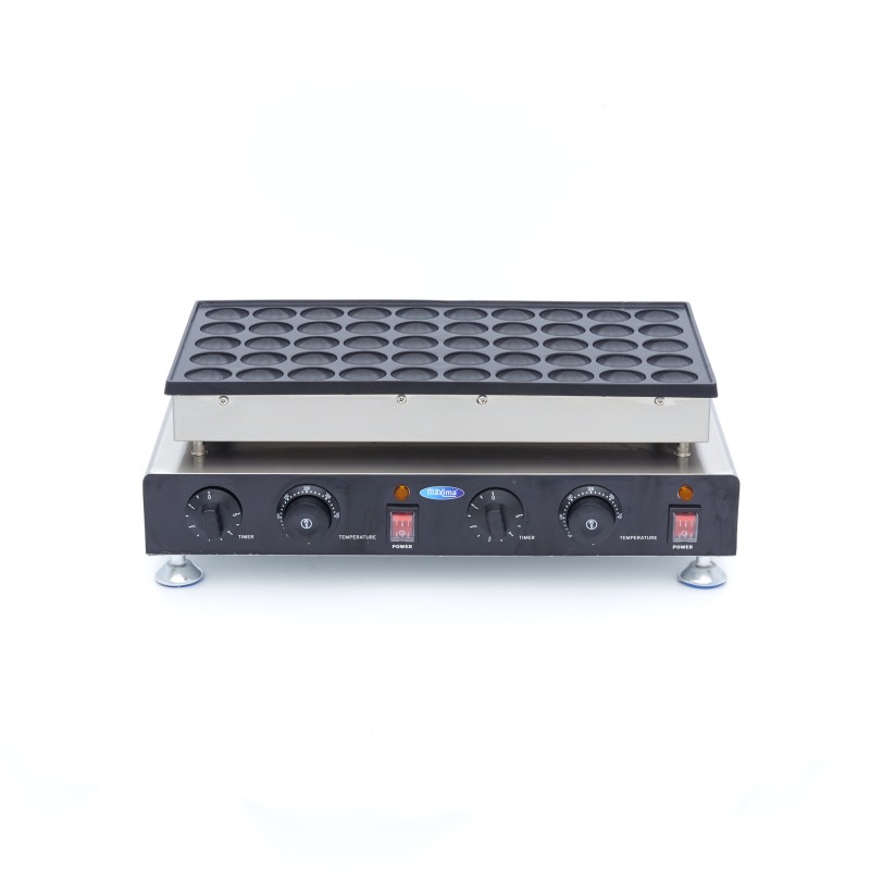 Maxima - Mini machine à pancakes - 50 pièces - Ø4,3cm
