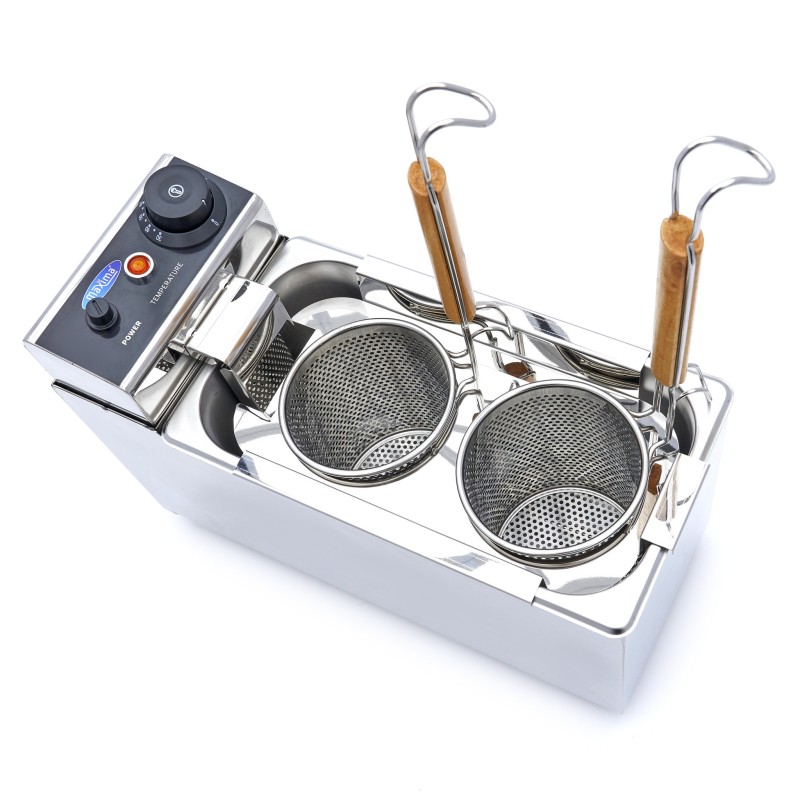 Maxima - Cuiseur de pâtes - 2 x 2L - incluant 2 paniers