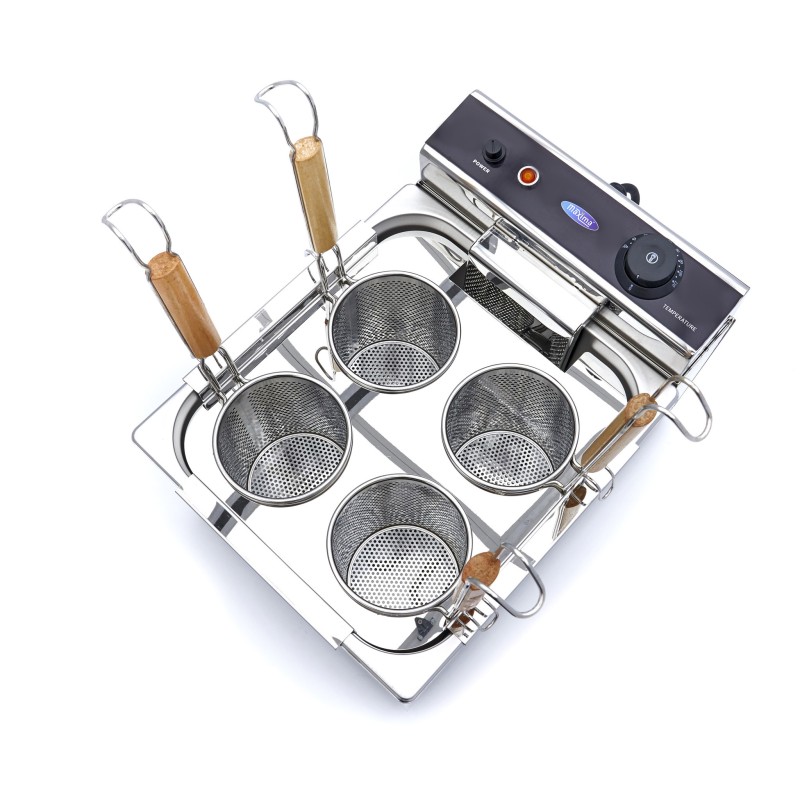 Maxima - Cuiseur à pâtes - 4 x 2L - incluant 4 paniers