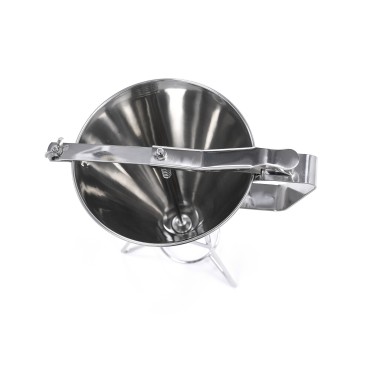 Maxima - Distributeur de pâte à crêpes - 1,6 L - En acier inoxydable - Bouton de dosage inclus