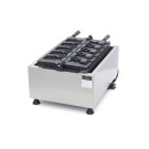Maxima - Machine à gaufres - 5 formes de Taiyaki / poisson - Rotative - Numérique