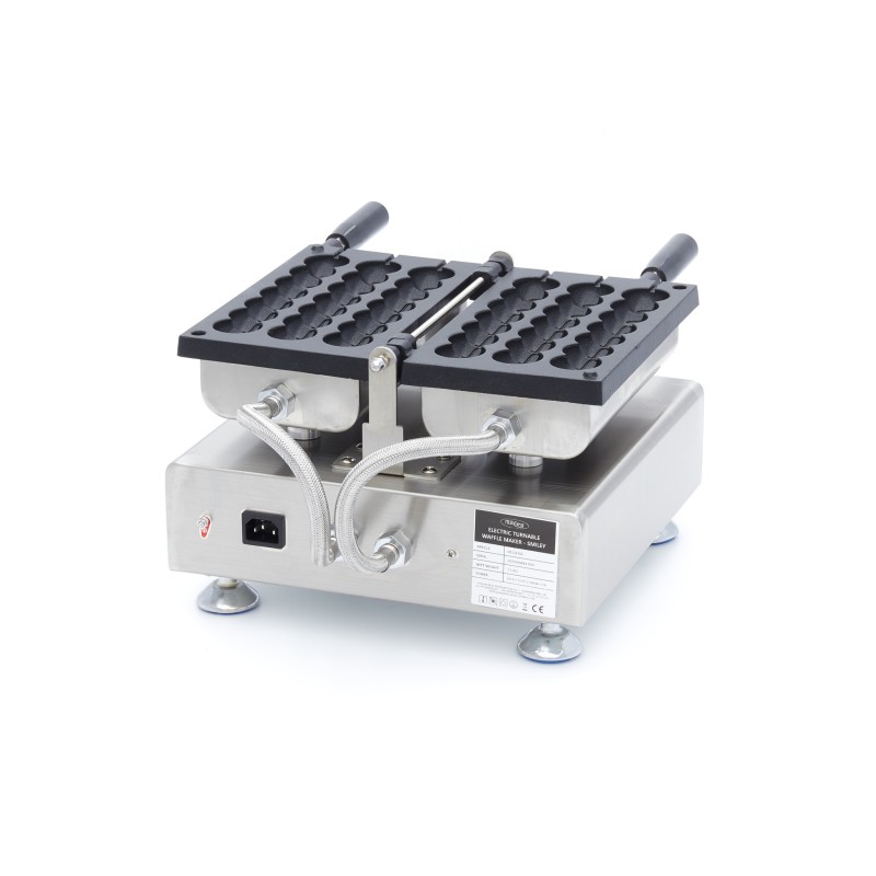 Maxima - Machine à gaufres - 3 sucettes - Emojis sur bâtonnets