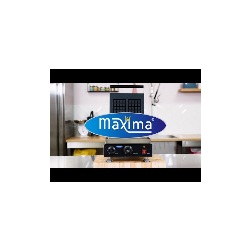 Maxima - Machine à Gaufres - 2 Pièces - Belge