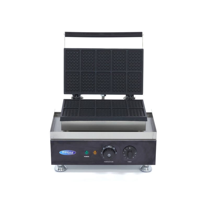 Maxima - Gauffrier - 10 gaufres - Mini belges