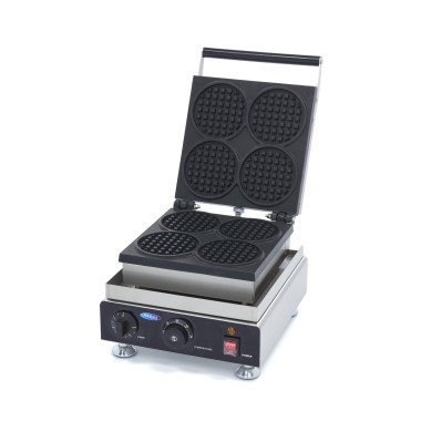 Maxima - Gauffrier - 4 gaufres - Mini ronds