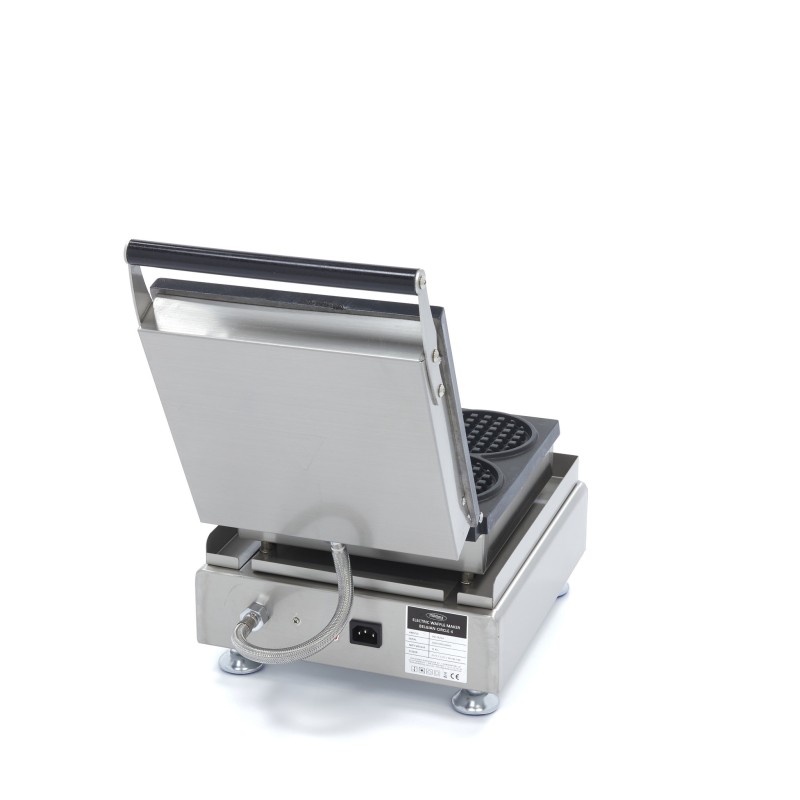 Maxima - Gauffrier - 4 gaufres - Mini ronds