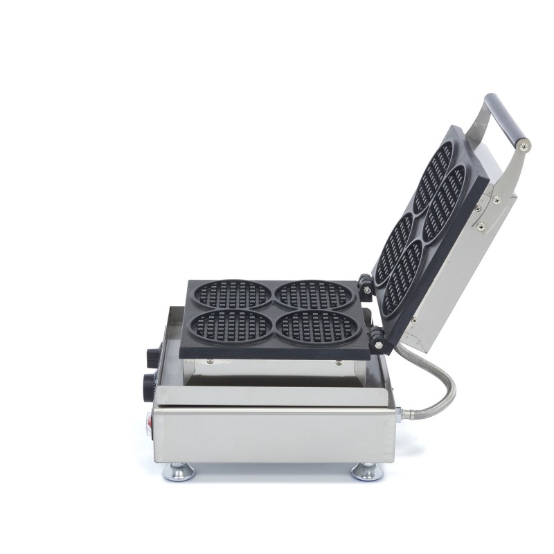 Maxima - Gauffrier - 4 gaufres - Mini ronds