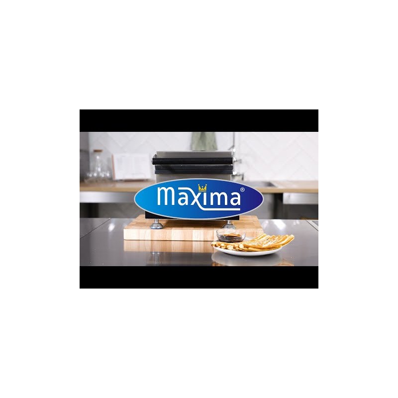 Maxima - Machine à gaufres - 10 pièces - Churros
