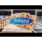 Maxima - Appareil à gaufres - 4 pièces - Cœurs sur bâtonnets