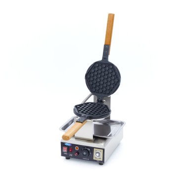 Maxima - Machine à gaufres - 1 gaufre - Motif nid d'abeille rond