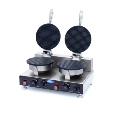 Maxima - Machine à gaufres - 2 pièces - Cornet de crème glacée