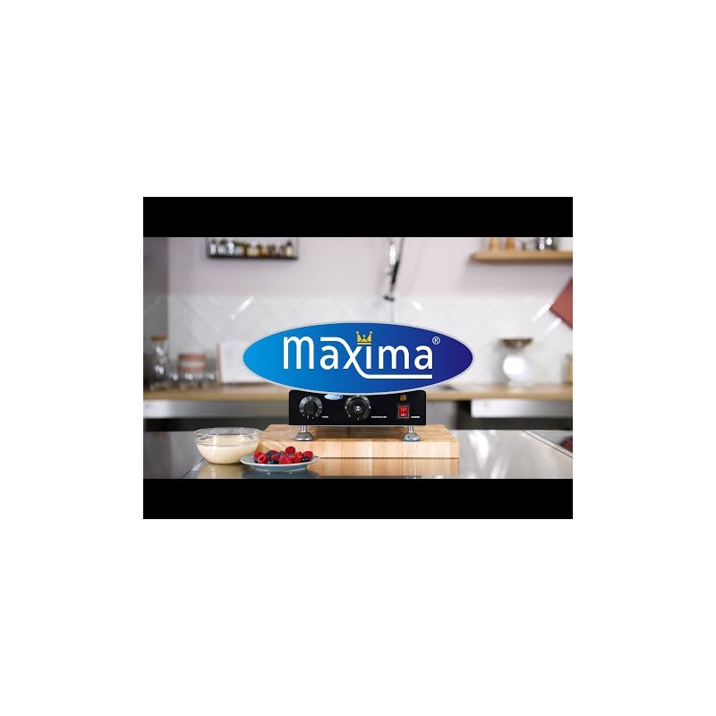 Maxima - Machine à gaufres - 6 gaufres - Belges sur bâtonnets