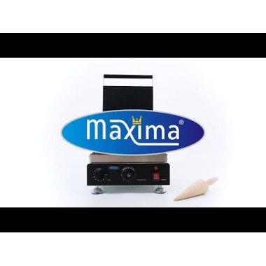 Maxima - Machine à gaufres - 1 pièce - Gaufres au sirop