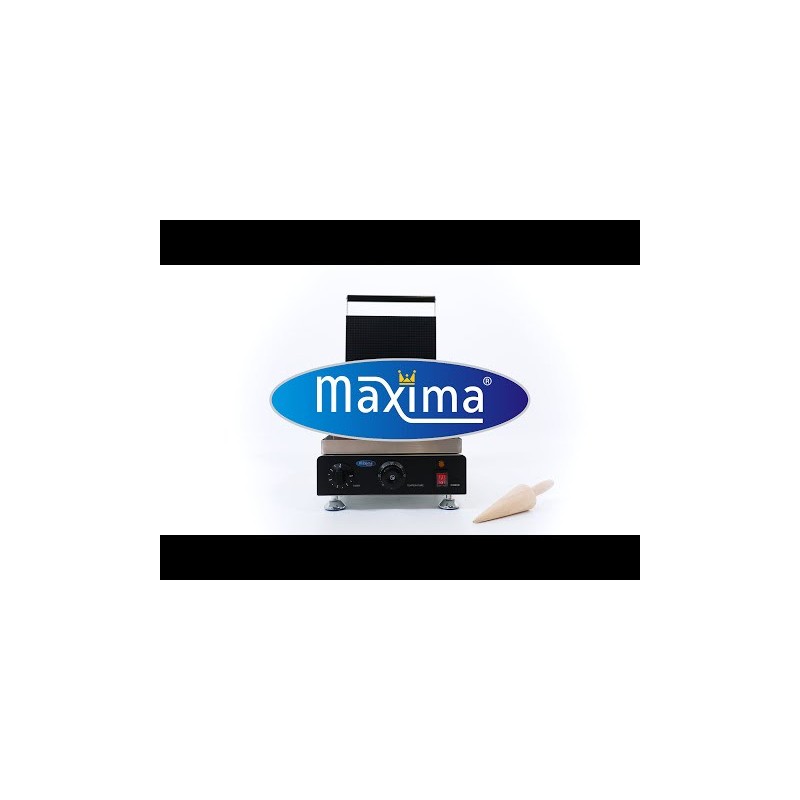 Maxima - Machine à gaufres - 1 pièce - Gaufres au sirop
