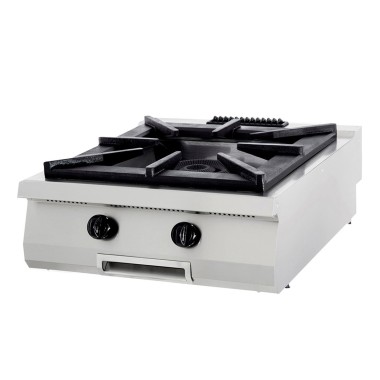 Maxima - Cuisinière Premium - 1 brûleur - Double unité - Profondeur de 90 cm - Gaz