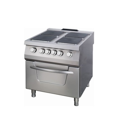 Maxima - Cuisinière haut de gamme - 4 brûleurs - Double unité - Profondeur de 90 cm - Électrique