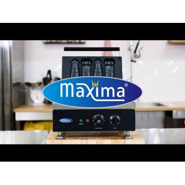 Maxima - Appareil à gaufres en forme de pénis - 4 pièces