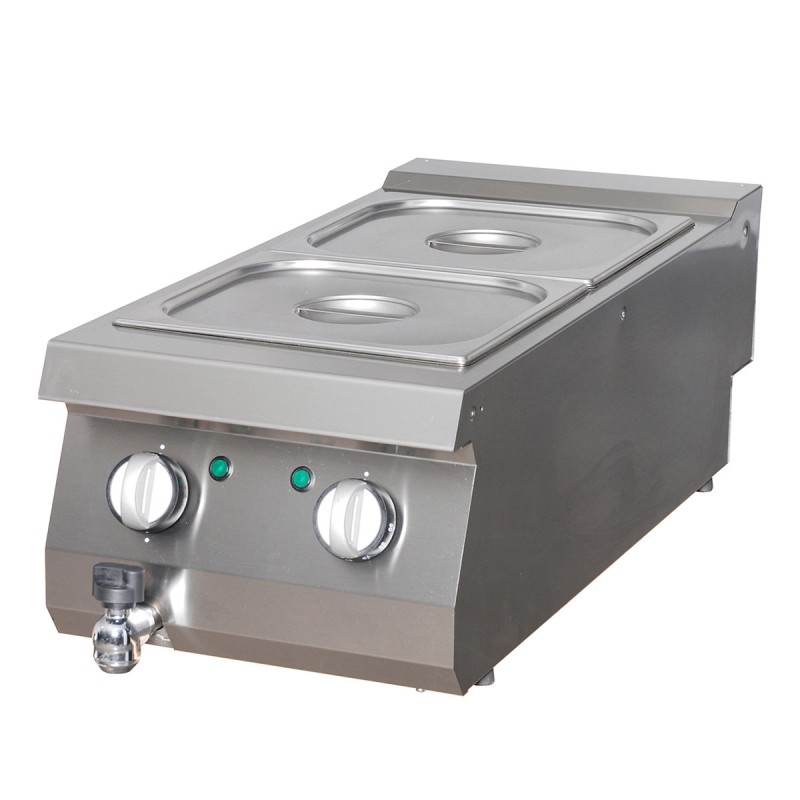 Maxima - Bain-Marie Premium - Unité Simple - Profondeur de 90cm - Électrique