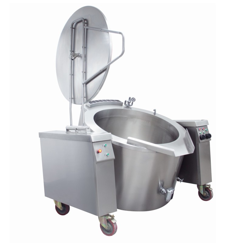 Maxima - Marmite Basse Inclinable - 220L - Indirecte - Électrique - 400V