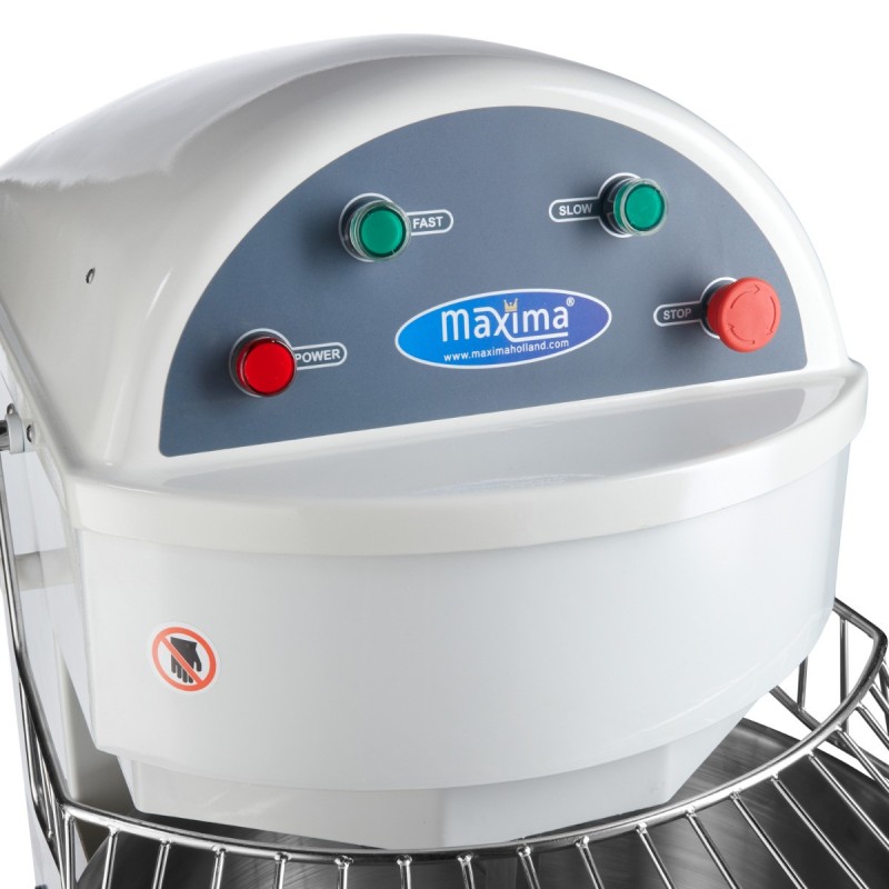Maxima - Mélangeur à pâte - 60L - 38kg de pâte - 2 vitesses - 400V